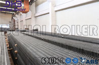 SA213 T22 Alloy Steel Boiler Fin Tube , Finned Tube Economizer Line Staggered Arrangement