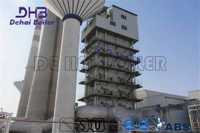 Incinerator Gas Waste Heat Recovery Boiler Low Power Consumption